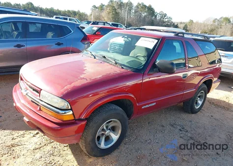 2005 Chevrolet Blazer Ls from USA, damaged, VIN 1GNCS18X75K101117